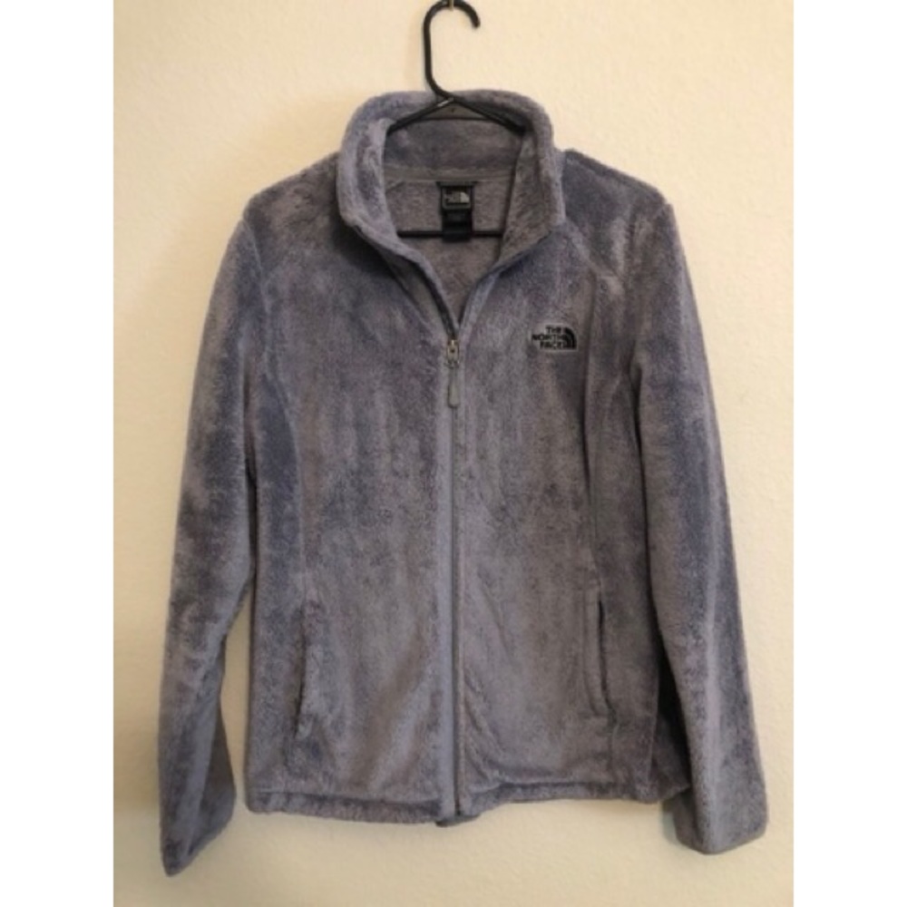 Gray North Face Osito fleece